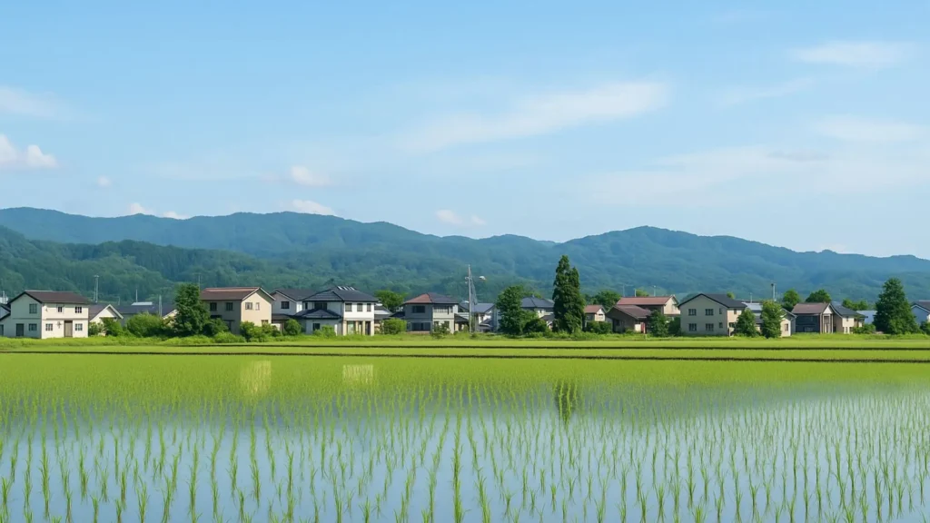 新潟の田んぼ風景イメージ